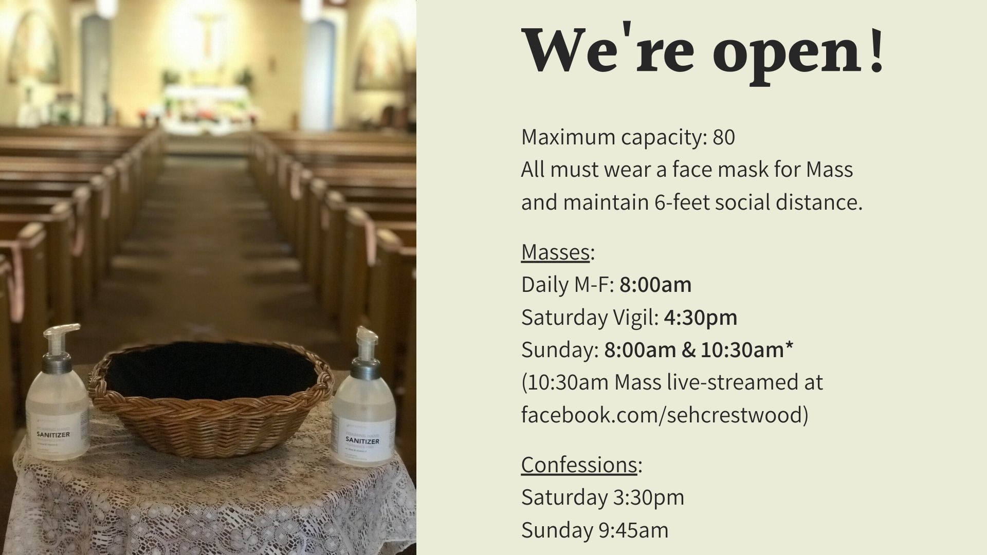 Were Open