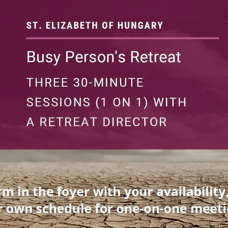 Lent Busy Persons